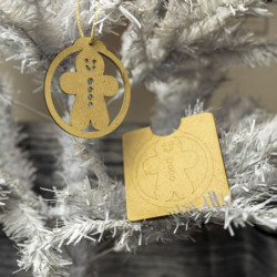 Boule bois + étui: Cookie