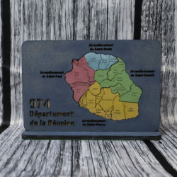 Support Table: La Réunion Coloré