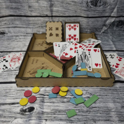 Jeu du Nain jaune Bois Brut