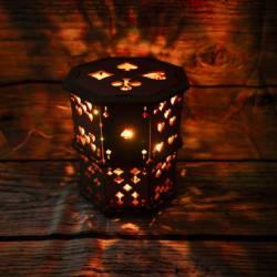 Lampe Cartes Coloré + LED Couleur