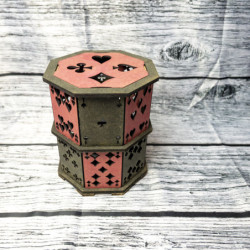 Lampe Cartes Coloré